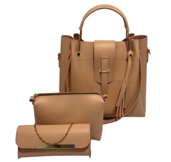 LUXURY 3PC BAG SET BLACK