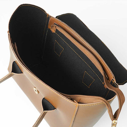 CHAMP TOP HANDLE BAG BROWN