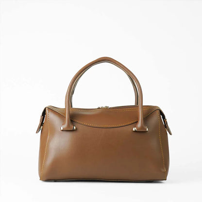 DEMPLE TOP HANDLE BAG BROWN