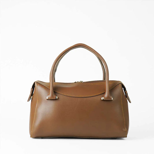 DEMPLE TOP HANDLE BAG BROWN