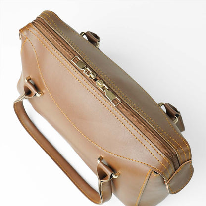 DEMPLE TOP HANDLE BAG BROWN