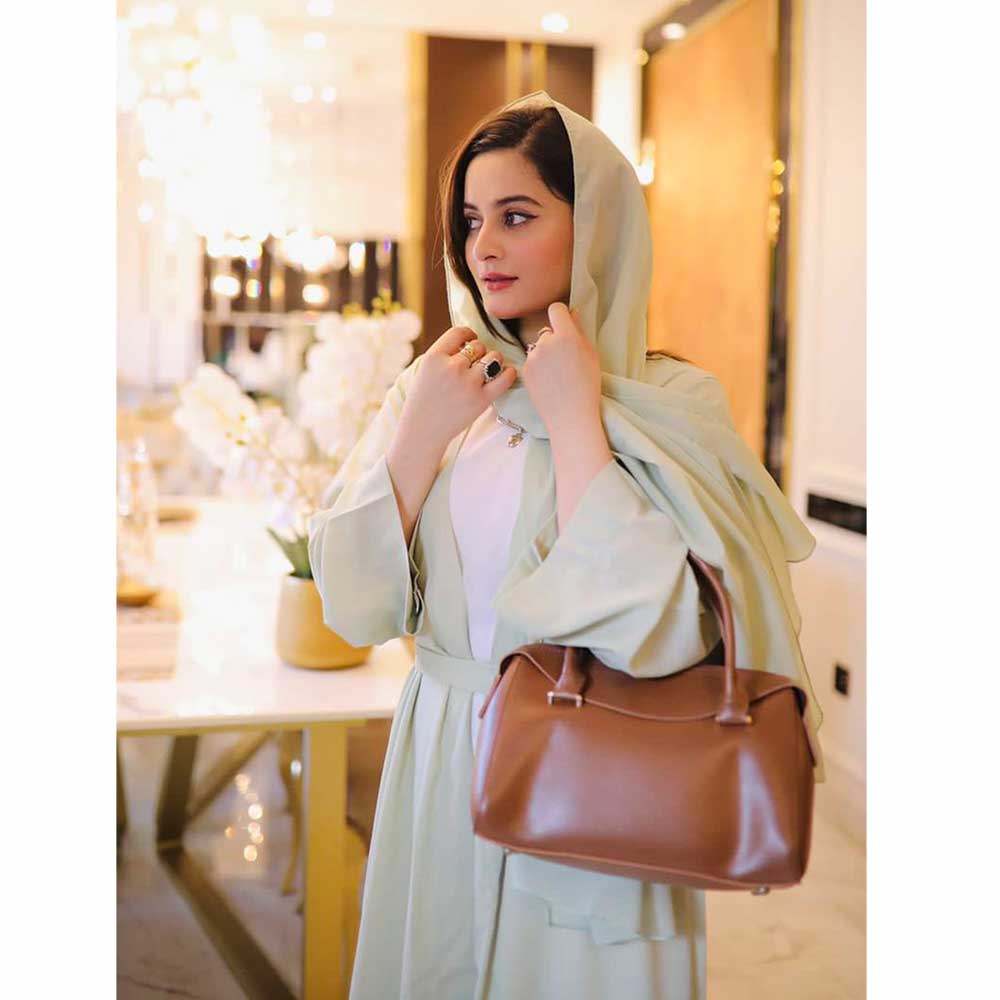 DEMPLE TOP HANDLE BAG BROWN