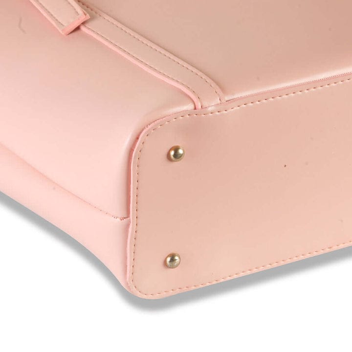 FLOWERET HAND BAG PINK