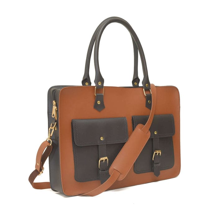 Slik  Laptop bag Brown & black