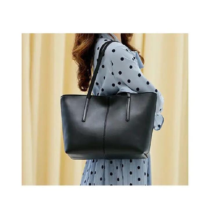 ROSEBELLA TOTE BAG BLACK