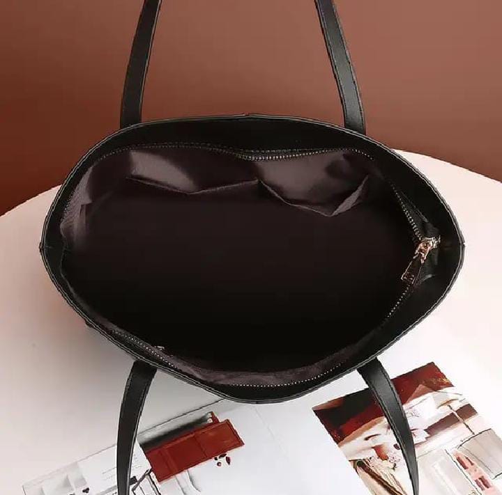 ROSEBELLA TOTE BAG BLACK