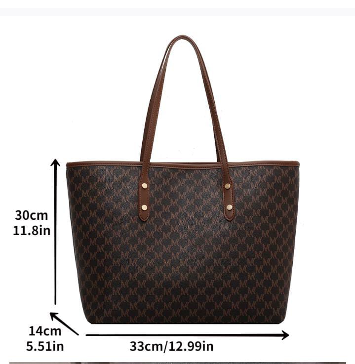 BERRY TOTE BAG BROWN