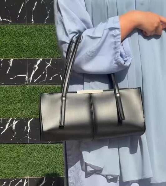 TOP HANDLE BAG BLACK