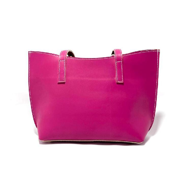 Blue signature tote bag