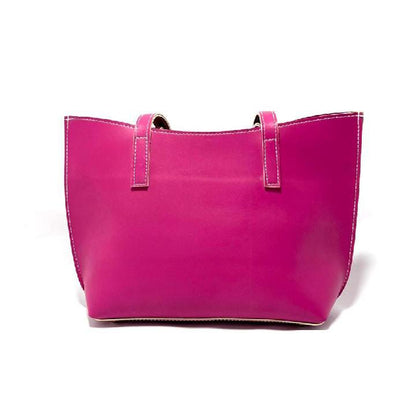 Blue signature tote bag