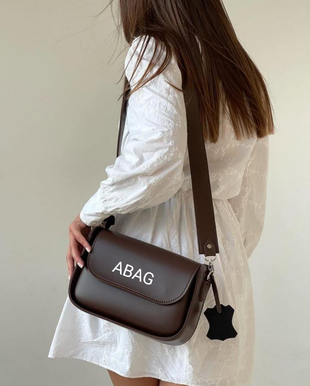 Aurelia built bag chocolate brown