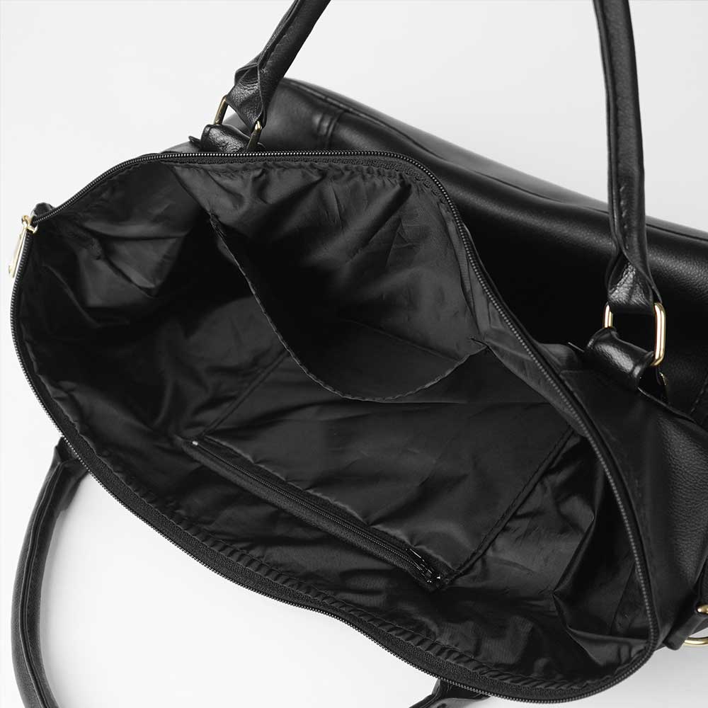 GLOBE BAG  (black)