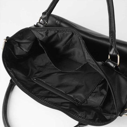 GLOBE BAG  (black)