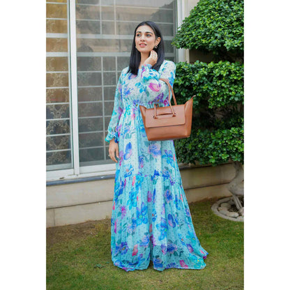 CHAMP TOP HANDLE BAG BROWN